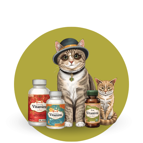 Vitaminas y Suplementos para Gatos