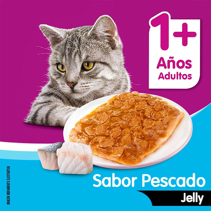 Sobre Pescado jelly Whiskas Alimento Húmedo - Gato Adulto