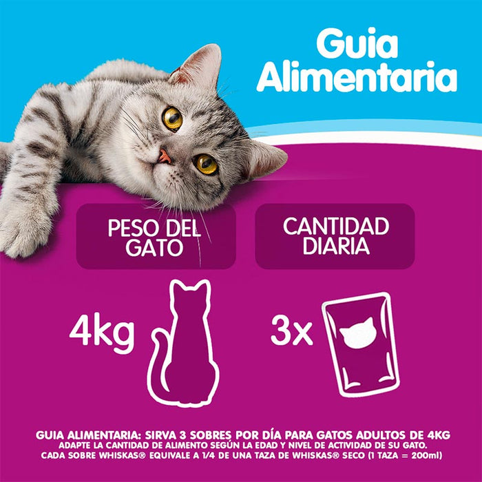 Sobre Pescado jelly Whiskas Alimento Húmedo - Gato Adulto