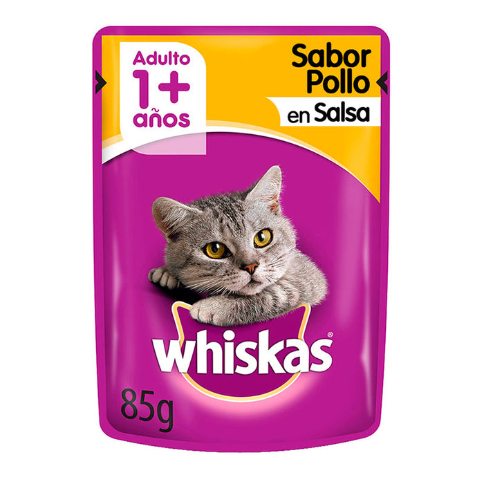 Sobre Pollo en salsa Whiskas Alimento Húmedo - Gato Adulto