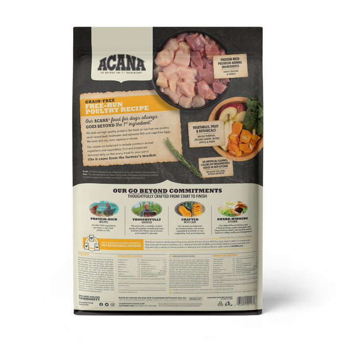 Acana Dog Heritage Free-Run Poultry