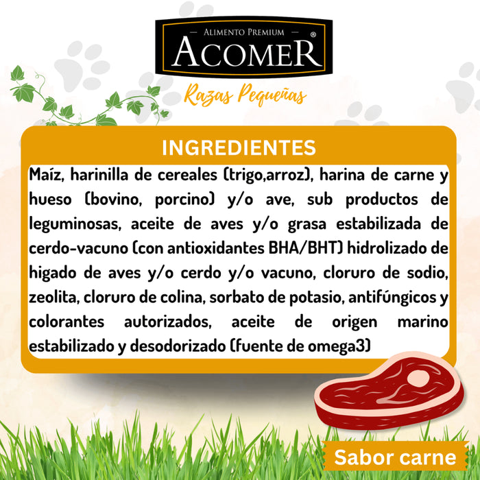 Acomer Perros Adultos Razas Pequeñas