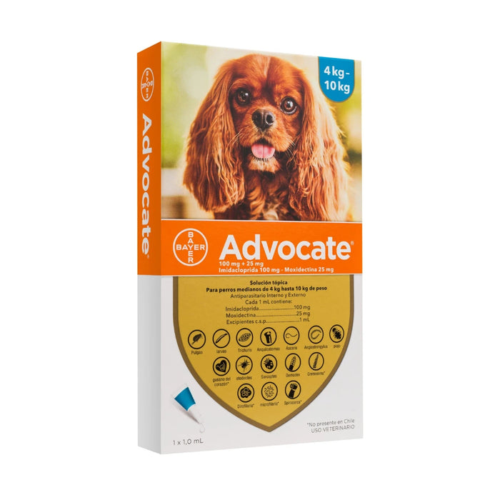Advocate Pipeta Perro 4 - 10 kg