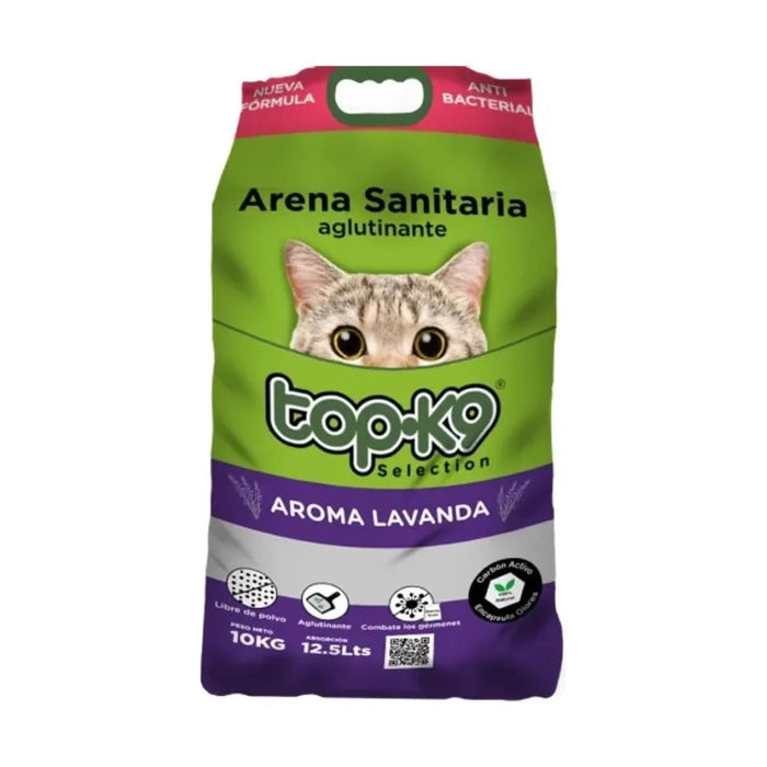 Arena Aglutinante Top K9 Aroma Lavanda