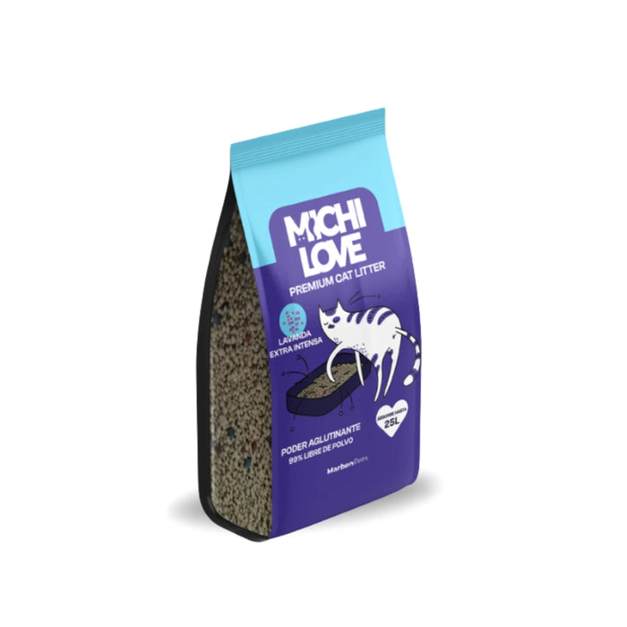 Arena Michi Love Lavanda para Gatos