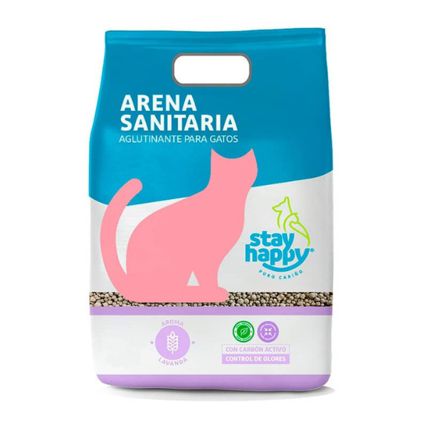 Stay Happy Arena Aglutinante Aroma Lavanda