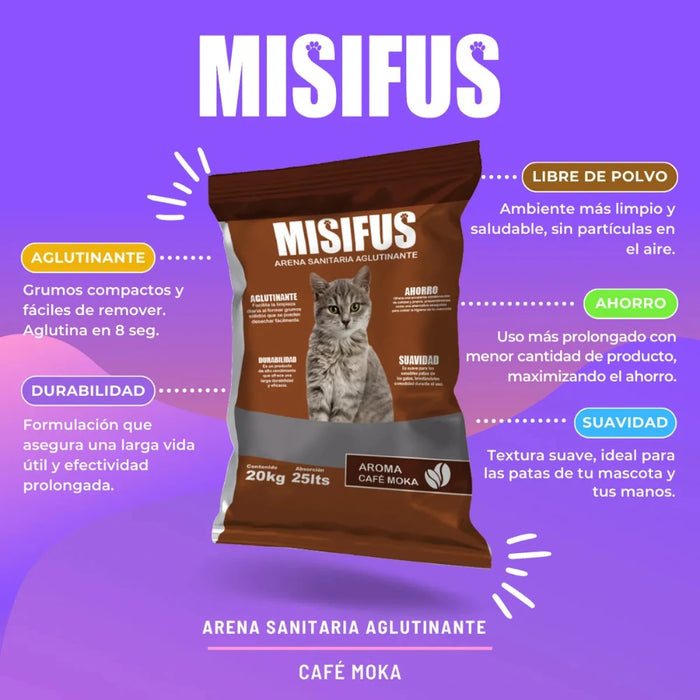 Arena Misifus Aroma Café Moka