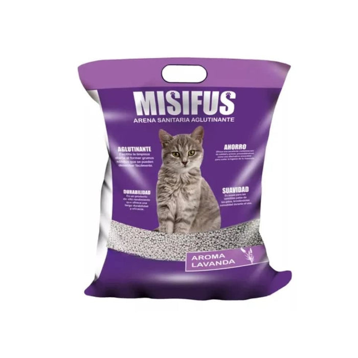 Arena Misifus Aroma Lavanda