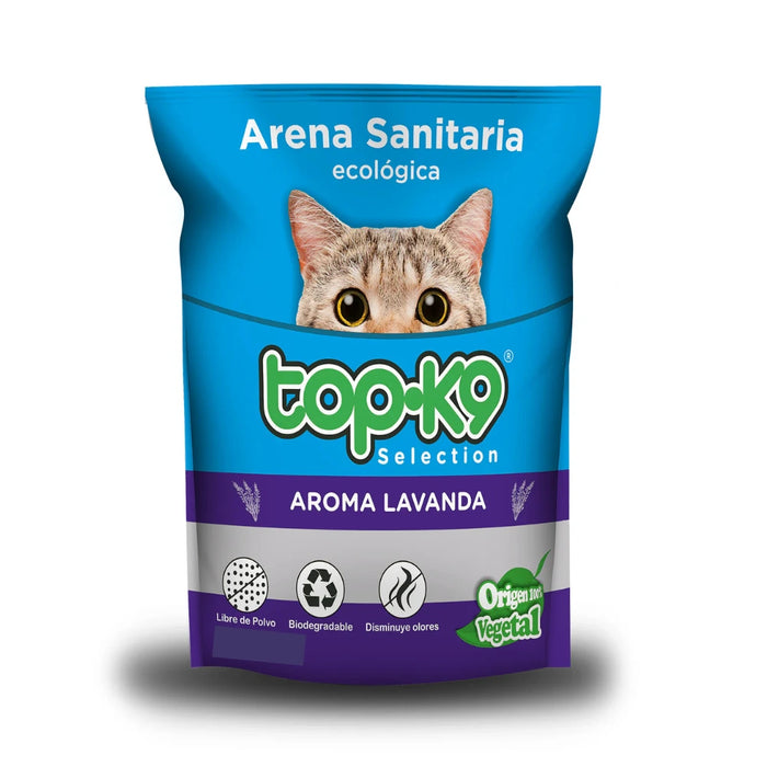 Arena Sanitaria Ecológica Top K9 Aroma Lavanda