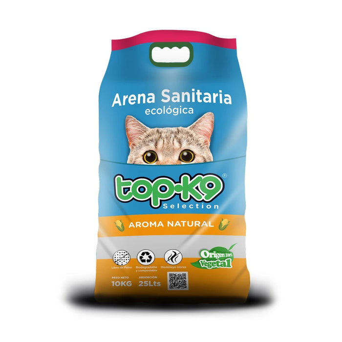 Arena Sanitaria Ecológica Top K9 Aroma Natural