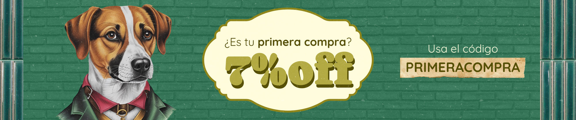 Descuento 7% primera compra