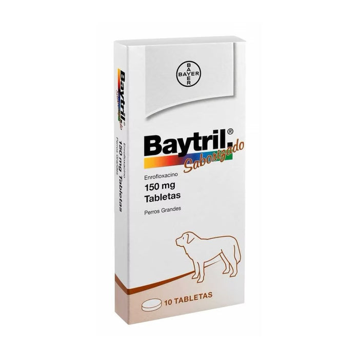 Baytril 150mg Comprimidos Saborizados