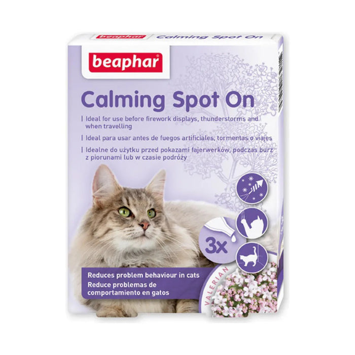 Beaphar Calming Spot On — Pipeta Calmante para Gatos
