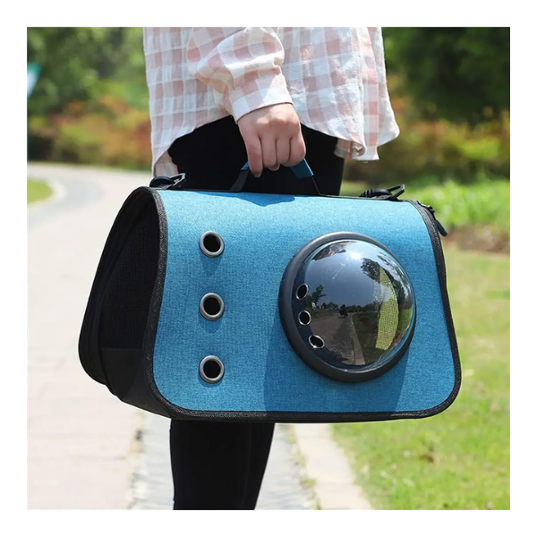 Bolso Transportador para Mascotas Space Bag con Cúpula Marben Pets