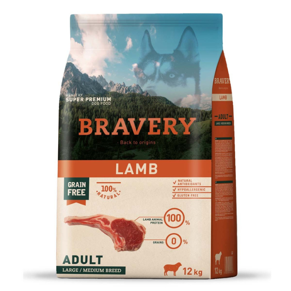 Bravery Lamb Adult Large/Medium Breeds