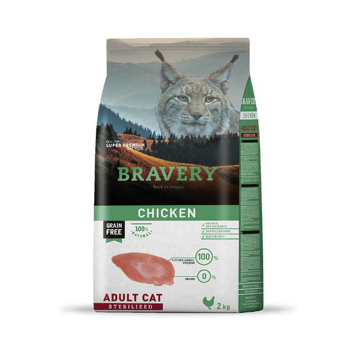 Bravery Chicken Adult Cat Sterilized