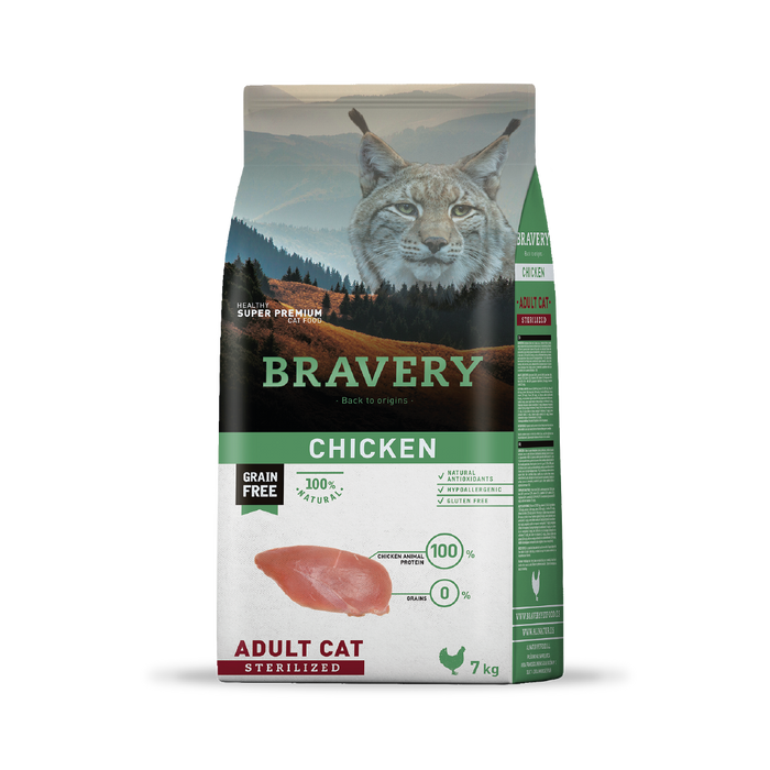 Bravery Chicken Adult Cat Sterilized