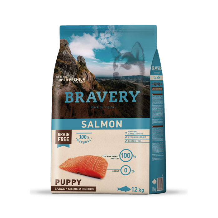 Bravery Salmon Puppy Large/Medium Breeds