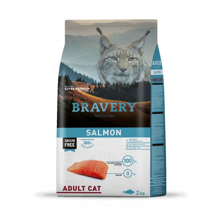 Bravery Salmon Adult Cat