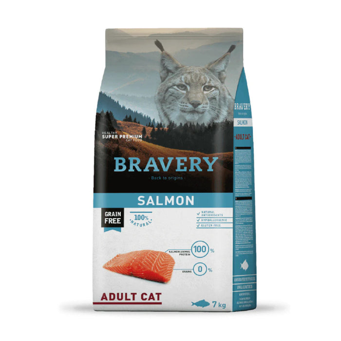 Bravery Salmon Adult Cat