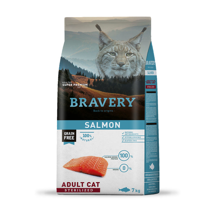 Bravery Salmon Adult Cat Sterilized