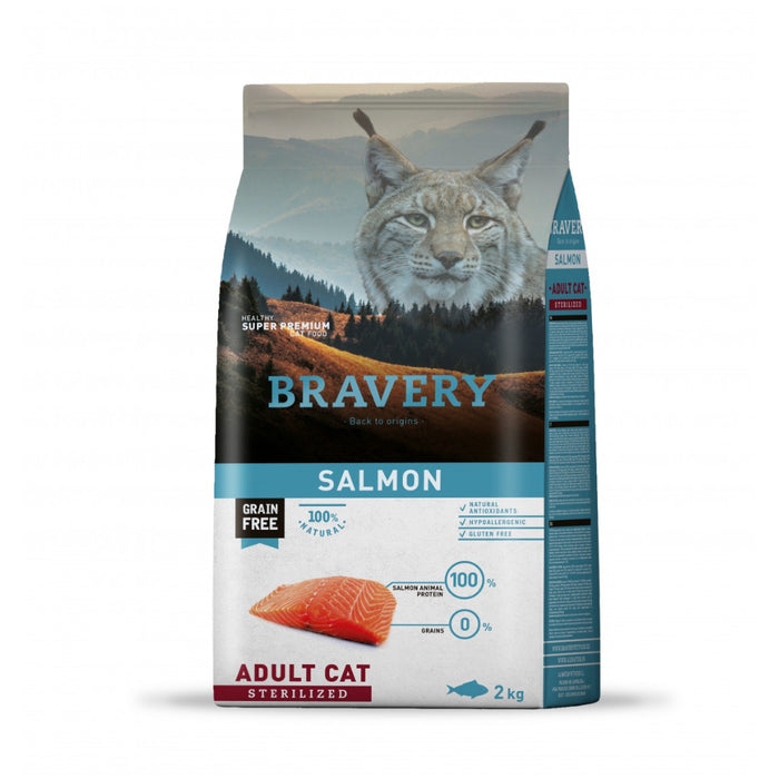 Bravery Salmon Adult Cat Sterilized