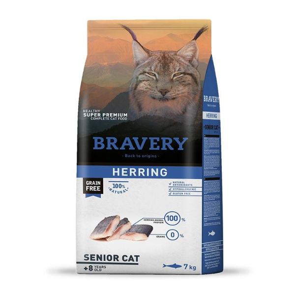 Bravery Herring Senior Cat