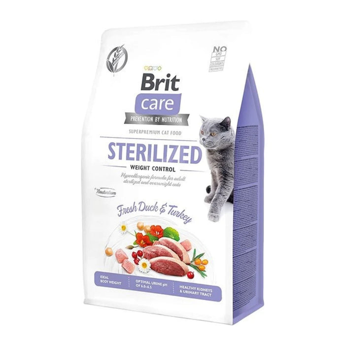 Brit Care GF Gato Sterilized Weight Control Duck & Turkey