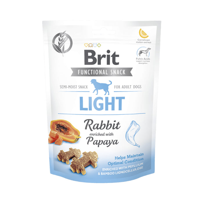 Brit Snack Light Conejo y Papaya para Perros