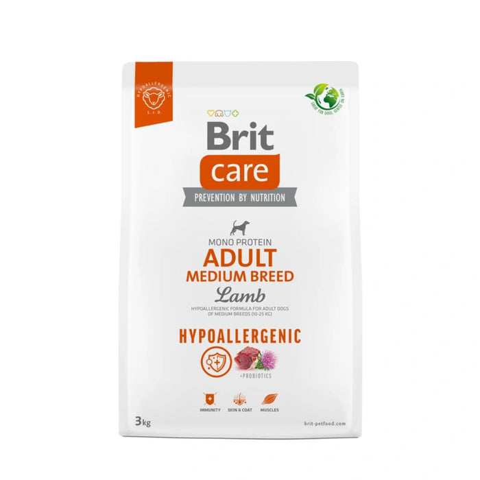 Brit Care Adult Medium Breed Lamb & Rice