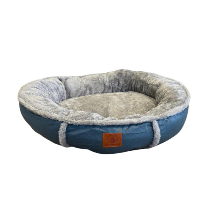 Cama Peluda Azul Wonder Dog