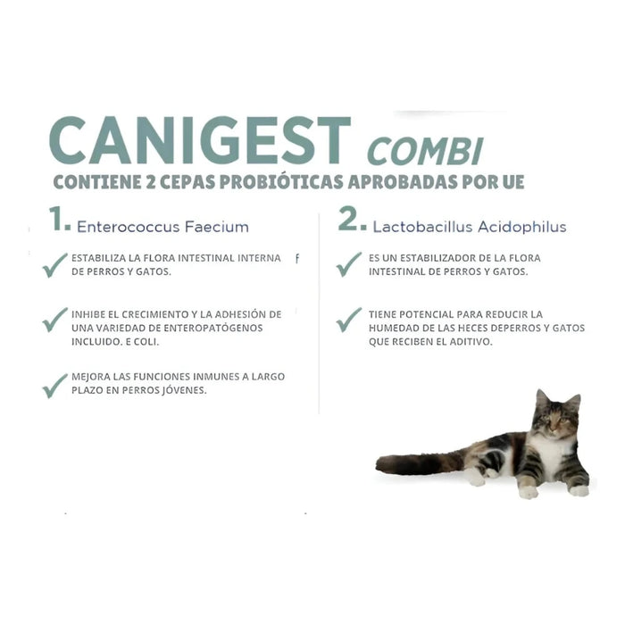Canigest Combi Probioticos para Perros y Gatos