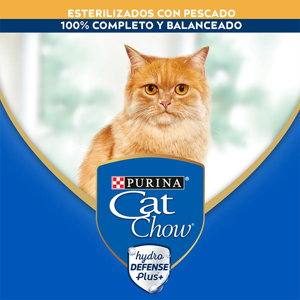 Cat Chow Pescado Alimento húmedo - Gato adulto esterilizado