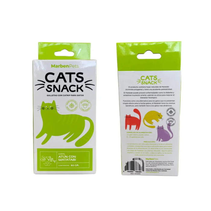Cats Snack Galletas Sabor Atún con Matatabi
