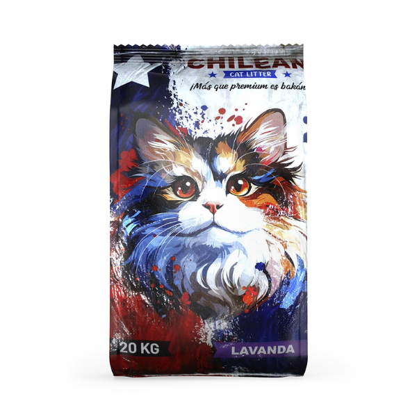 Arena Sanitaria Chilean Cat Litter Lavanda