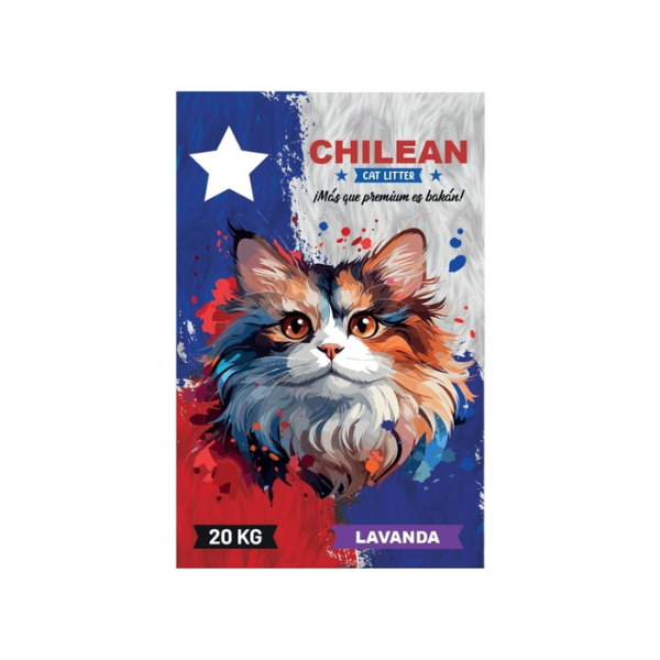 Arena Sanitaria Chilean Cat Litter Lavanda