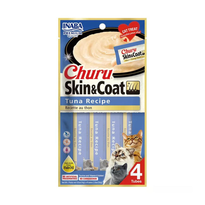 Churu Skin & Coat para Gatos, sabor Atún