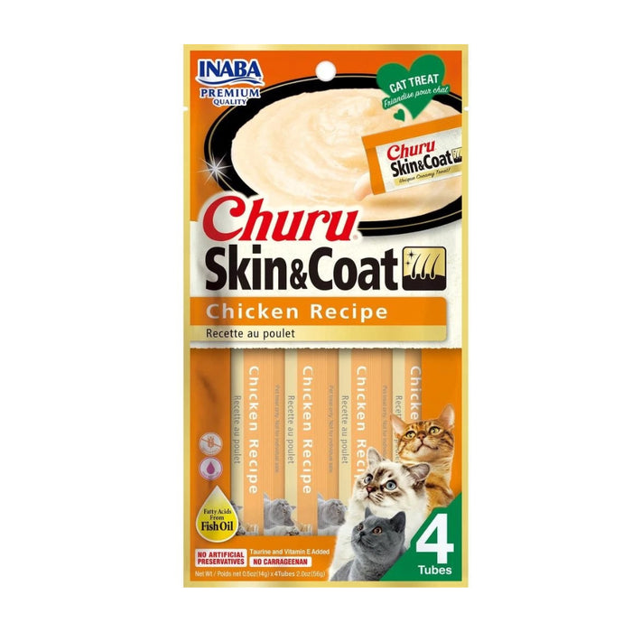 Churu Skin & Coat para Gatos, sabor Pollo