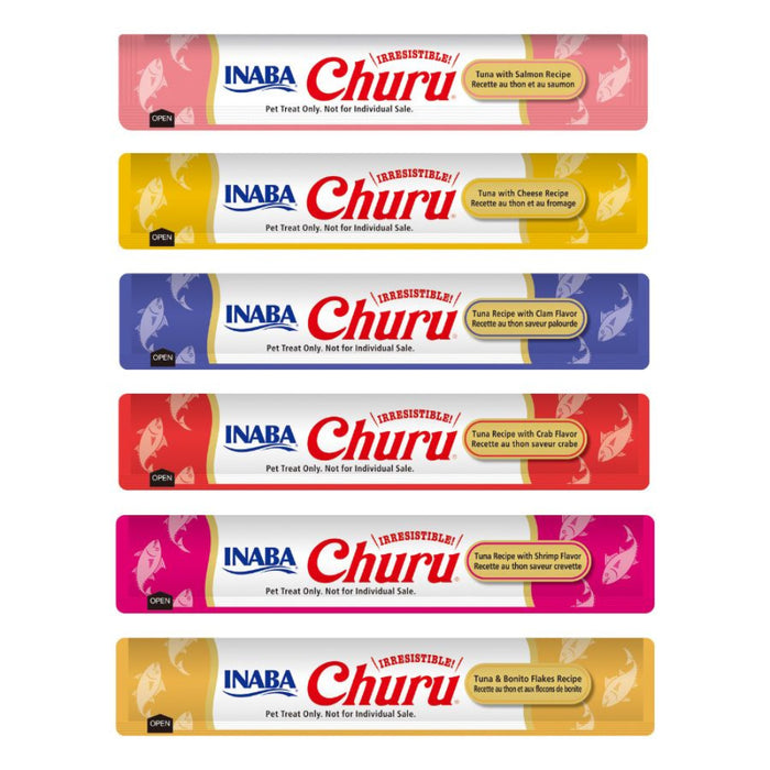 Churu Snack Gato Mix Sabor Atun, 60 Tubitos