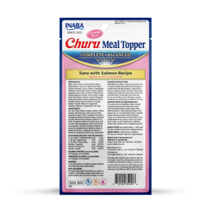 Churu para Gato, Meal Topper Atún y Salmón