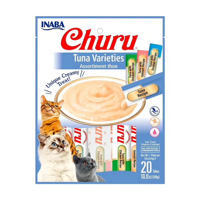 Churu para gatos 20 Unidades, sabor Atún
