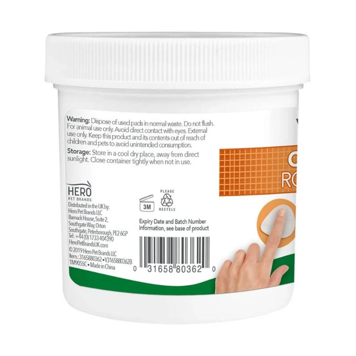 Clen Eye Round Pads Vet's Best Toallitas Limpieza de Ojos