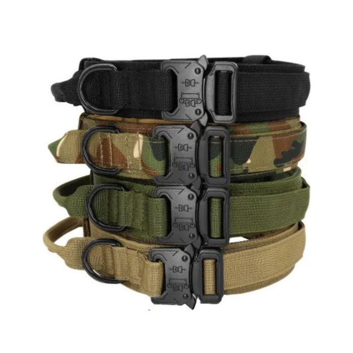 Collar Tactico Reforzado y Asa Talla XL