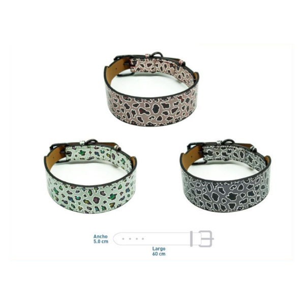 Collar Animal Print para perros Buen Amigo