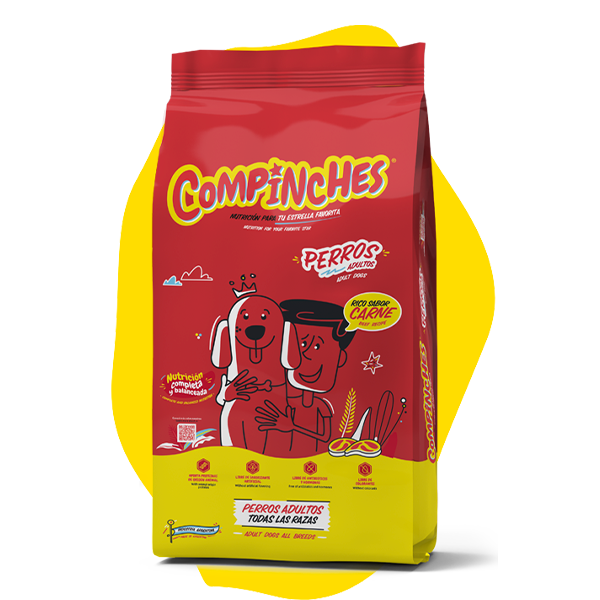 Compinches Perro, sabor Carne