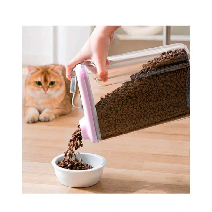 Contenedor de Alimentos para Perros y Gatos