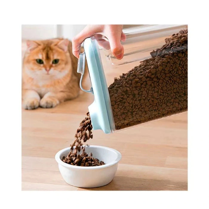 Contenedor de Alimentos para Perros y Gatos