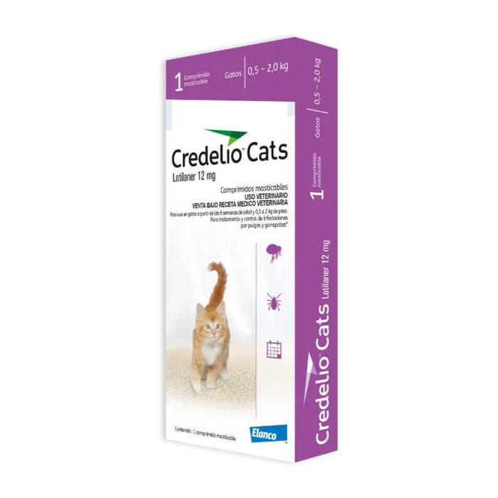 Credelio Antiparasitario Externo Gatos 0.5-2 Kg