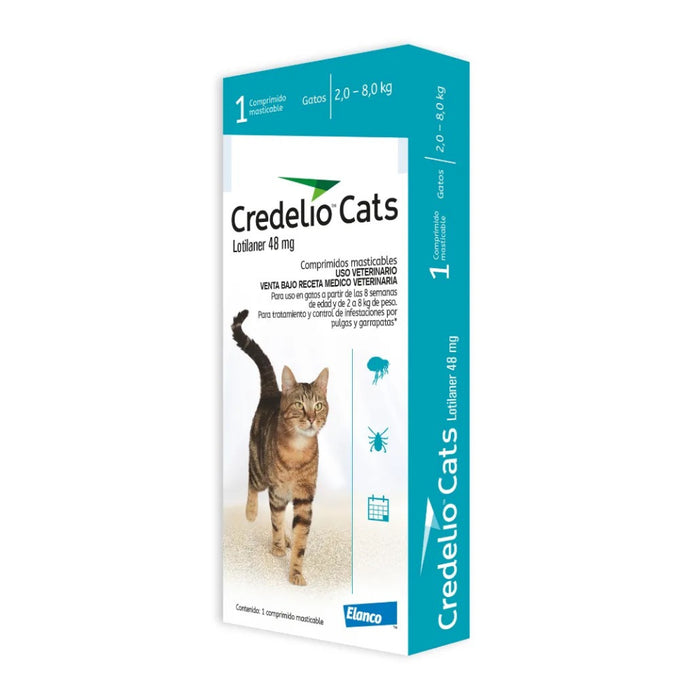 Credelio Antiparasitario Externo Gatos 2-8 Kg