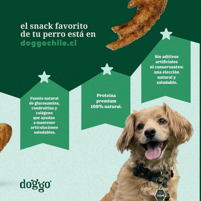 Doggo Patas de Pollo en Crispy de Ciervo